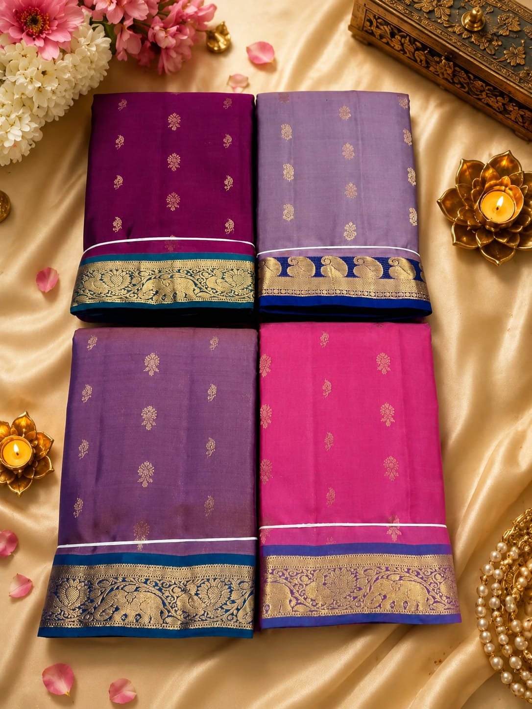 traditional mixed silk