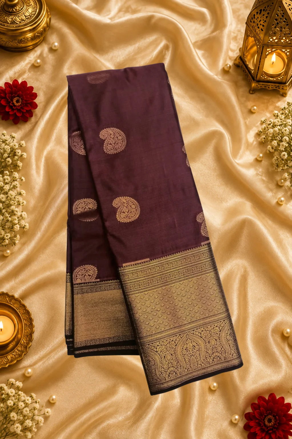 traditional semi art silk